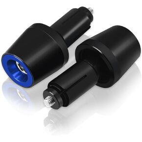 Motorcycle Bar Ends Plug, 7/8" 22mm CNC Aluminum Alloy Universal Motorcycle Handlebar Plugs Compatible With Honda Kawasaki Suzuki Yamaha And Almost Motorcycle Model (Red)