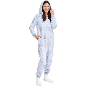 The Big Softy Adult Onesie Pajamas for Women, Cute Onesie for Women, Onesies for Teens, Fleece Onesie Adult, Teen PJs