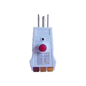 Outlet Tester for Grounding Products, Grounding Tester with GFCI, Receptacle Socket Tester for Proper Wiring, Circuit Tester for Electrical Assessment