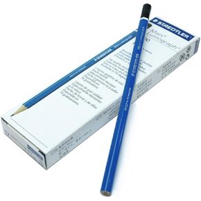 Staedtler Mars Lumograph Writing, Drawing, Sketching Pencil (Box of 12) (H)