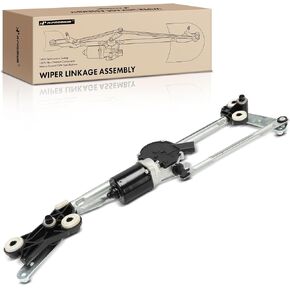 A-Premium Front Windshield Wiper Motor and Linkage Assembly Compatible with Dodge Grand Caravan/Caravan 2001-2003 & Chrysler Town & Country/Voyager 2001-2003, Grand Voyager 2001-2002