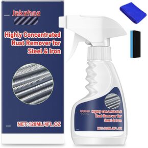 Rust Remover for Steel & lron，Rust Inhibitor Spray，Stainless Steel Rust Remover，Car Rust Cleaner，Multifunctional Rust Removal Spray （1pcs）