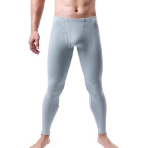 Men's Thermal Underwear Pants Breathable Thermal Bottoms Long Johns Leggings Base Layer Underwear