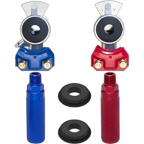 Glad Hand Handles, Air Glad Hand for Semi Trucks and Trailers with Extension Handles, Tractor Glad Hand Grips with Seals for Air Hose Freightliner