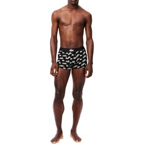 Lacoste Mens Cotton Stretch Essentials Trunks