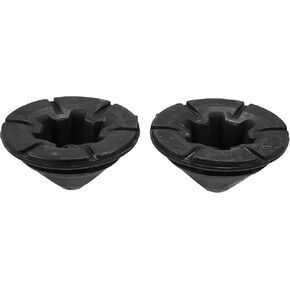 X AUTOHAUX 2 Pcs Black Rear Upper Suspension Coil Spring Insulator No.52691SNAA01 for Honda Civic 2006-2011