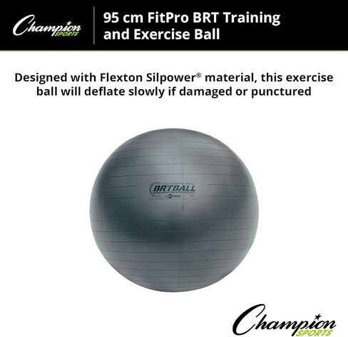 Champion Sports FPSL Exercise & Fitness Ball - 9" H x 13" L x 12" W - Rubber in Saudi Arabia