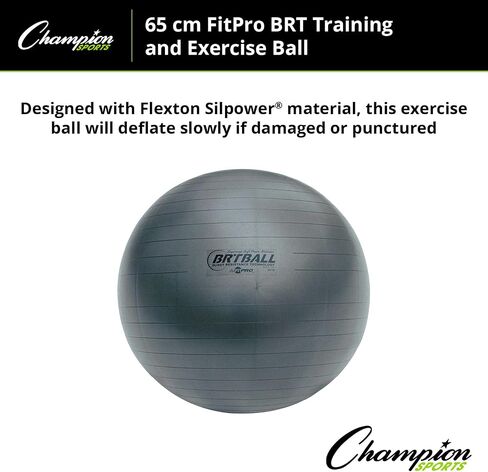 Champion Sports FPSL Exercise & Fitness Ball - 9" H x 13" L x 12" W - Rubber in Saudi Arabia
