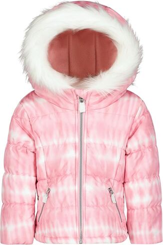 Jessica Simpson girls Two-piece Insulated Winter Snowsuit With Hooded Jacket and Ski Bib Overalls in Saudi Arabia
