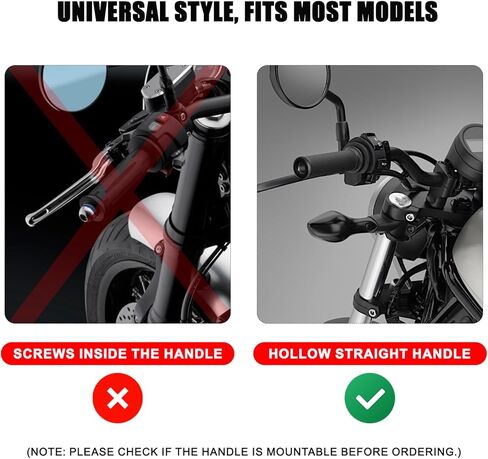 Motorcycle Bar Ends Plug, 7/8" 22mm CNC Aluminum Alloy Universal Motorcycle Handlebar Plugs Compatible With Honda Kawasaki Suzuki Yamaha And Almost Motorcycle Model (Red) in Kuwait