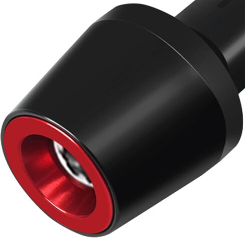 Motorcycle Bar Ends Plug, 7/8" 22mm CNC Aluminum Alloy Universal Motorcycle Handlebar Plugs Compatible With Honda Kawasaki Suzuki Yamaha And Almost Motorcycle Model (Red) in Kuwait