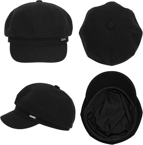 قبعات موزع الصحف النسائية أزياء خمر 8 لوحات قناع قبعة سائقة أجرة قبعة السيدات قبعة Paperboy in Kuwait