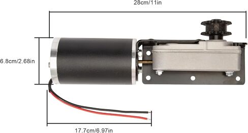 RV Slide Out Motor & Gear Housing for BAL Accu-Slide Cable Slide Out System Slide Out Gearbox Motor 13 Tooth Sprocket Replace#R25075 R25076-1 225008 in Saudi Arabia