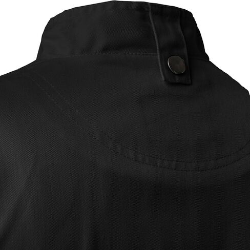 Ubon Women's Chef Coat Side Mesh Vent Zipper Chef Jacket in Saudi Arabia