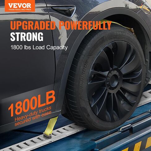 VEVOR E Track Tie-Down Rail Kit, 32PCS 5FT E-Tracks Set Includes 8 Steel Rails & 8 O Rings & 8 Tie-Offs with D-Ring & 8 End Caps, Securing Accessories for Cargo, Motorcycles, and Bikes in Saudi Arabia