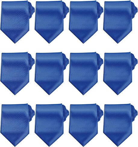 Cuffbow Men's Tie Bulk Groomsman Ties 3.15'' Tie Formal Necktie for Wedding Business in Saudi Arabia