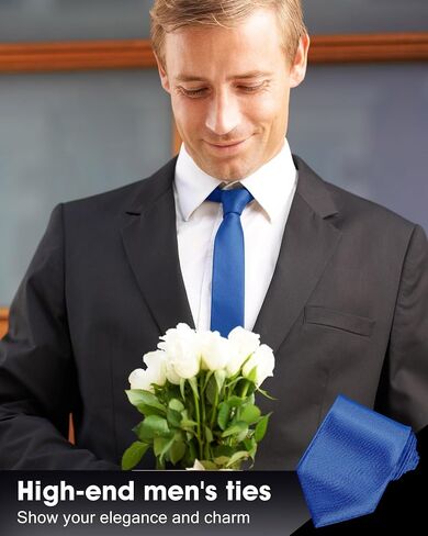 Cuffbow Men's Tie Bulk Groomsman Ties 3.15'' Tie Formal Necktie for Wedding Business in Saudi Arabia