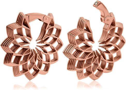 Ear Weights Tunnels Plugs For Stretched Ears Gauges Taper 2g 0g 00g Hypoallergenic 316L Stainless Steel Body Piercing Jewelry in Saudi Arabia