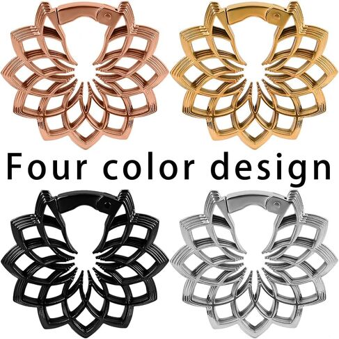 Ear Weights Tunnels Plugs For Stretched Ears Gauges Taper 2g 0g 00g Hypoallergenic 316L Stainless Steel Body Piercing Jewelry in Saudi Arabia