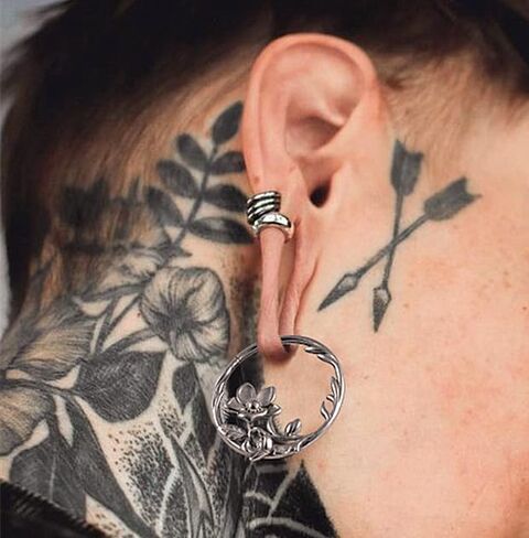 Ear Weights Tunnels Plugs For Stretched Ears Gauges Taper 2g 0g 00g Hypoallergenic 316L Stainless Steel Body Piercing Jewelry in Saudi Arabia