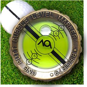 SlopeMaster ProGreen Reader for Short Putt - Golf Hat Clip Ball Marker with High Precision Green Reading Aid Golf Accessories for Men Women