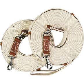 Centaur Poly-Cotton Web 45ft Equestrian Natural Long Lines