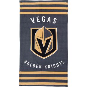 Northwest NHL Vegas Golden Knights Beach Towel, 30" x 60", Stripes