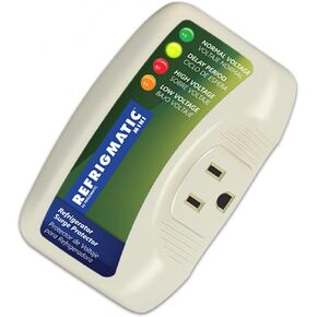 Refrigmatic WS-36300 Electronic Voltage & Surge Protector for Refrigerator Up to 27 cu. ft.