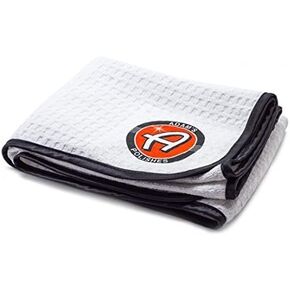 Adam's Great White Microfiber Drying Towel - Soft & Absorbent Microfiber Drying Towel That Wont Scratch or Swirl Delicate Surfaces - The Safe, Effortless Way to Dry Your Vehicle in Kuwait
