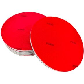 Bowling Ball Sanding Pads Set - Bowling Ball Surface Resurfacing Polishing Cleaning Pad, Round Bowling Ball Sand Cushion Accessories (6 Pieces)