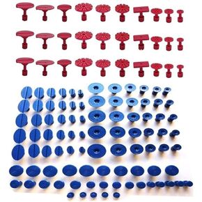CYGOODS Dent Puller Tabs,120pcs Car Body Dent Removal Pulling Tabs,Paintless Repair Tool,Glue Tabs for Automobile Dent Repair Hail Damage Removal Tools