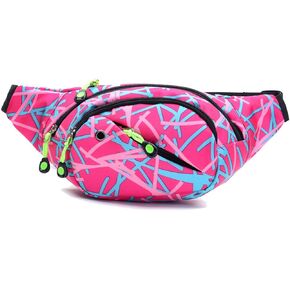 حقيبة خصر Ausion Fanny Pack للرجال والنساء، حزام قابل للتعديل، حقيبة بوم عصرية مقاومة للماء، حقيبة خصر للمشي لمسافات طويلة للسفر، كاجوال، الجري، المشي لمسافات طويلة، ركوب الدراجات in Kuwait