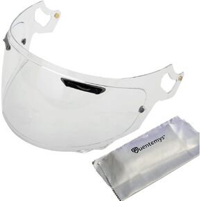 VAS-V MAX Vision Face Shield for Corsair-X, Signet-X, Quantum-X, DT-X, Defiant-X Regent-X Motorcycle Helmets Visor (Clear)