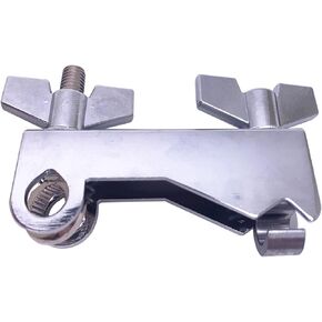 Percussion Mount Bracket Conga Drum Clamps for Cowbell Jam Blocks Tambourine, Wing Nut Cowbell Holder Clamp