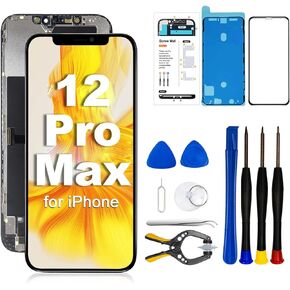 LMQ for iPhone 12 Pro Max Screen Replacement 6.7''LCD with Repair Tool Kits in Kuwait