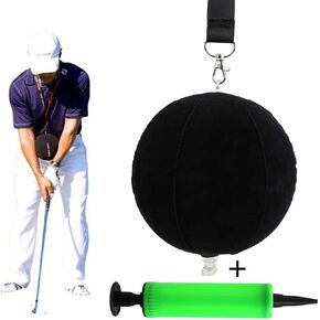 Vukayo Golf Swing Trainer Ball,Golf inflable Ball, for The Player practing Posture Correction Training