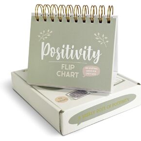 Yobro Positivity Motivational Weekly Calendar Gift-Daily Flip Desk Inspirational Quotes to Motivate Yourself,Brighten Your Day,Decorate Your Desk Office Gift for Women