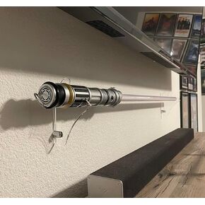 WANLIAN Lightsaber Stand Wall-Mounted Lightsaber Stand Suitable for Lightsaber Stand Lightsaber Sword Lightsaber Saber (Transparent 1 PES)