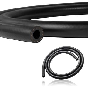 1/2" ID Fuel Line, 5Ft Fuel Hose NBR Rubber SAE J30R7 300PSI, Supplied By WIVIE (1/2 Inch)