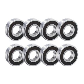 Z QINGZHENG 608-2RS Ball Bearings,Skateboard Bearings 8x22x7mm,ABEC-9, 8 pcs