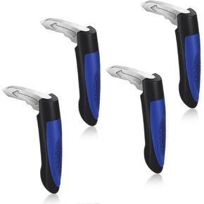 4 Car Crane Car door Handle Portable Vehicle Support Handle Window Breaker Car Standing Mobility Aid Car Assist Cane Grab Bar Multifunction Handle for Disabled Handicapped Elderly Aids for Living,Blue