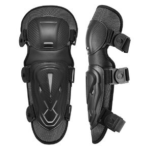 BRAVORD Powersports Knee Shin Guards/Elbow Guards for Adults, Elbow and Knee Pads with Adjustable Strap for Motorcycle Dirt Bike Mountain Bike(Elbow&Knee Shin Guards(4pcs))
