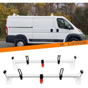 MELIPRON Ladder Rack Fit for Ford Transit 150 250 350 Cargo Van Roof Rack 2 Crossbars 54" (2015-2023) in Kuwait