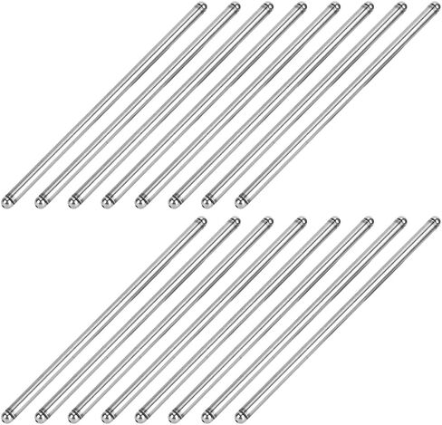 16pcs Hardened Steel Pushrods Set 5 16in Diameter 7.8in Standard Length Fit for Chevy automotive engine push rods welded pressed ball ends 7.800in sta in Saudi Arabia