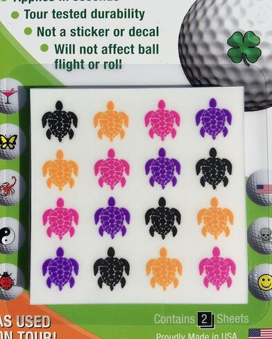 جولفدوتز | المجموعة الاستوائية | علامات كرة الجولف | اكسسوارات الجولف | أدوات تخصيص كرة الجولف | 18-32 عدد in Kuwait