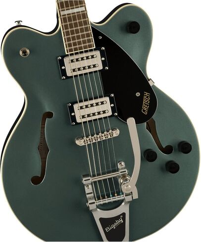 Gretsch G2622TSstreamliner Center Block ذو قطع مزدوج مع Bigsby، Laurel Fingerboard، Broad'Tron BT-2S بيك اب جيتار كهربائي (اليد اليمنى، ستيرلينغ جرين) in Saudi Arabia
