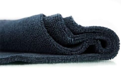 كيميكال جايز MIC_805_3 منشفة مونستر إيدجليس من الألياف الدقيقة، سوداء (40.64 سم × 40.64 سم) (عبوة من 3 قطع) in Kuwait