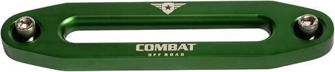 Combat Off Road Extraction Hawse Fairlead - Billet 6061-T6 Aluminum - 10,000 lb Capacity - Anodized Hard Coat - Military Grade - Compatible with: Jeep in Saudi Arabia