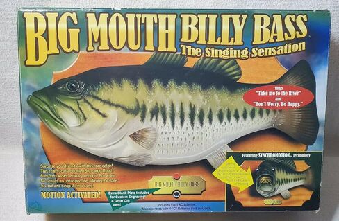 Big Mouth Billy Bass The Singing Sensation in Kuwait