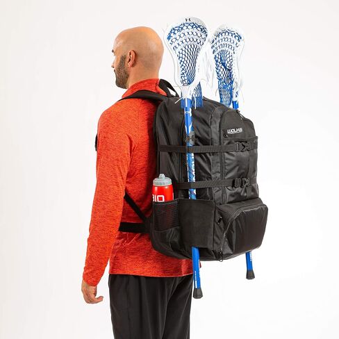 XXL Premium Lacrosse Bag, Trusted Lacrosse Backpack for Men & Women; XX-Large Sports Travel Backpack with Ball Holder Holds All Lacrosse, Soccer & Volley Ball Equipments in Saudi Arabia